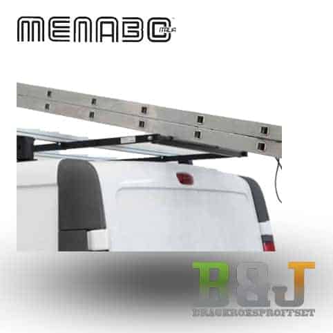 Lastsystem med hjul bak - 140cm - Menabo