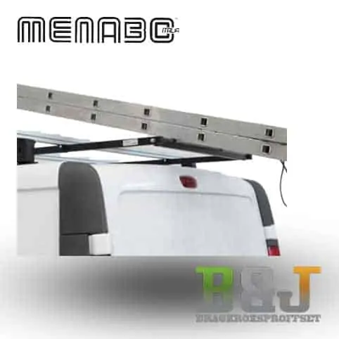Lastsystem med hjul bak - 180cm - Menabo