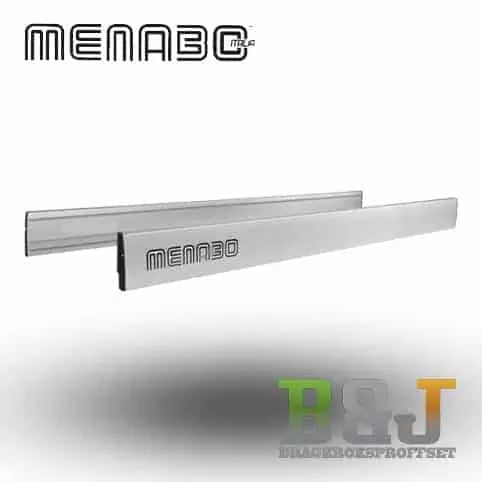 Laststopp aluminium - 190 cm - Menabo