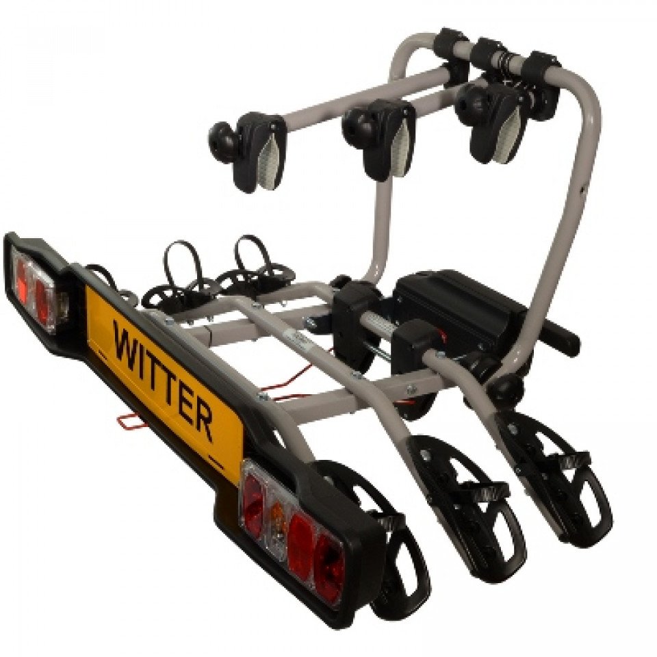 witter zx303eu clamp on towball mounted 3 bike cycle carrier technical image post thumb